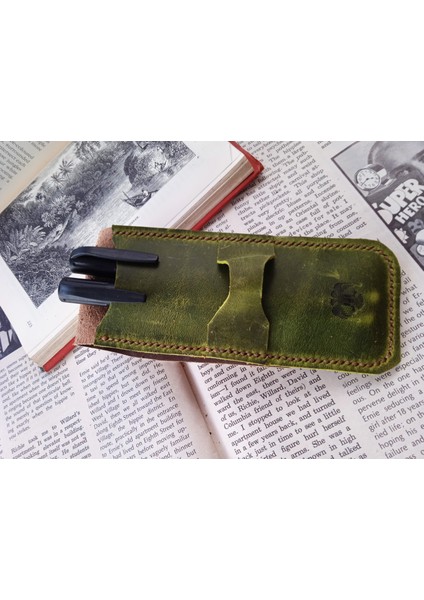 Hakiki Deri El Emeği Özel Kalemleriniz Için Kalemlik Kalem Kutu 27 x 6 cm 25R8 fiyatları