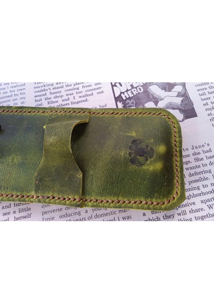 Hakiki Deri El Emeği Özel Kalemleriniz Için Kalemlik Kalem Kutu 27 x 6 cm 25R8 modelleri