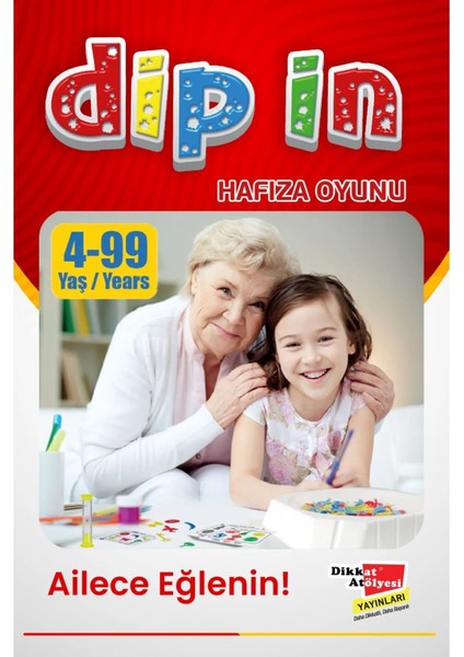 Dip In Dikkat, Algı ve Hafıza Oyunu - Dikkat Atölyesi Yayınları