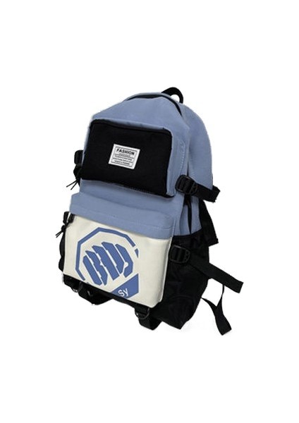 Okul Çantası Kız Ortaokul Lise Öğrencisi Okul Çantası Seyahat Spor Sırt Çantası Büyük Kapasite (Yurt Dışından)