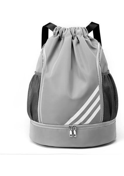 Oxford Kumaş Büzme Ipli Çanta Ipli Cep Sırt Çantası Büyük Kapasiteli Spor Futbol Çantası B (Yurt Dışından)