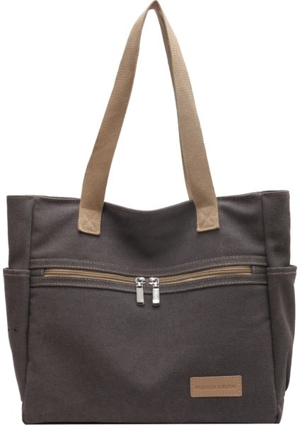 Evening Primrose Yj Yeni Stil Kadın Çantası Rahat Büyük Kapasiteli Bez Çanta Üniver (Yurt Dışından)