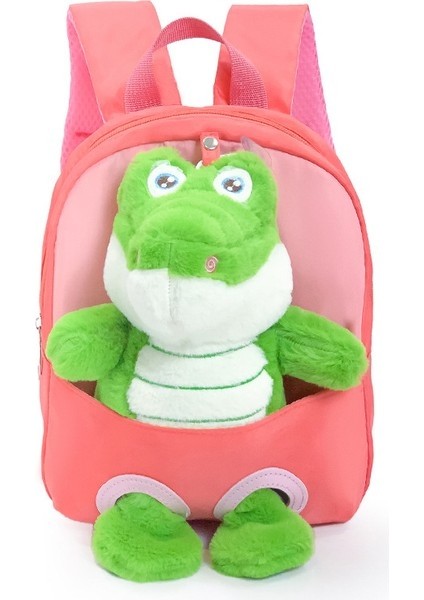 Evening Primrose Yaratıcı Sevimli Timsah Çocuk Sırt Çantası Aşınmaya Dayanıklı Hafi (Yurt Dışından)