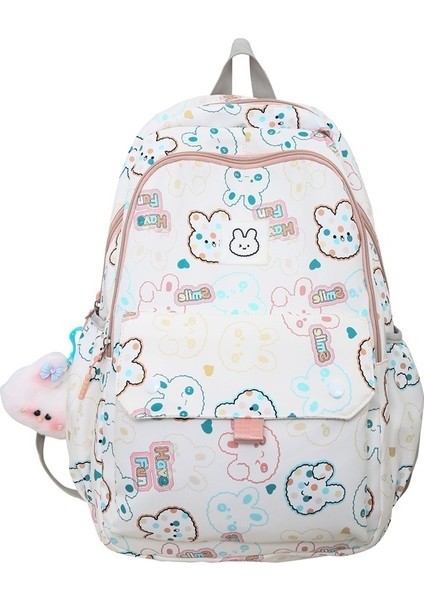 Evening Primrose Dk Çantası Okul Sırt Çantası Kız Karikatür Baskılı Öğrenci (Yurt Dışından)