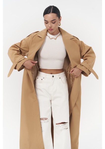 Femme Toffe Oversize Trençkot