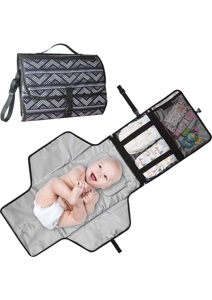Bebek Alt Değiştirme Alt Açma Minderi Bakım Çantası