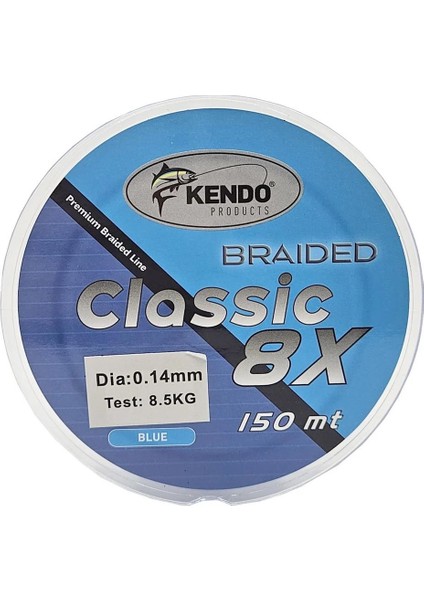 Classic 8x 150MT Blue Örgü Ip