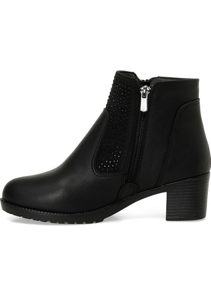 166686.Z4Pr Siyah Kadın Topuklu Bot modelleri
