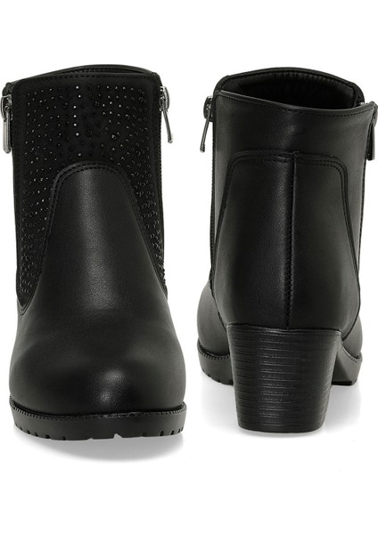 166686.Z4Pr Siyah Kadın Topuklu Bot indirimleri