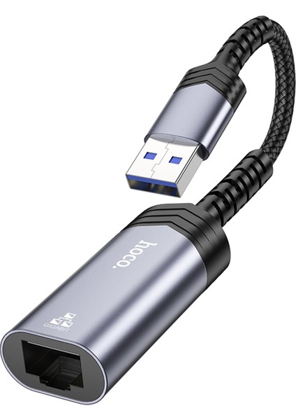 Hub UA26 Tak Çalıştır USB To RJ45 100 Mbps Ethernet Dönüştürücü