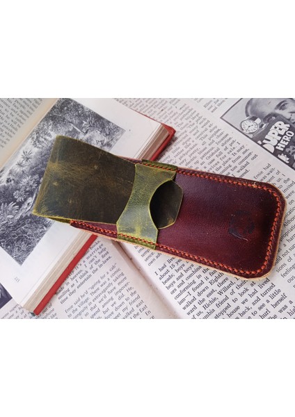 Hakiki Deri El Emeği Özel Kalemleriniz Için Kalemlik Kalem Kutu 27 x 6 cm 25R10 modelleri