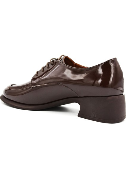 (Park Moda) Termo Kaymaz Taban Bağcıklı Günlük Kadın Ayakkabı Kahve fırsatları