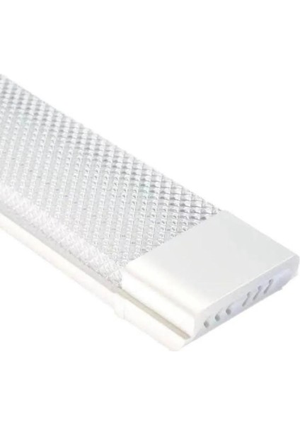2 Adet 120 cm 80 Watt 6500 Kelvin Beyaz Işık 3 Sıra Ledl Kristal Bant Armatür Fabrika Tavan Armatürü fırsatları