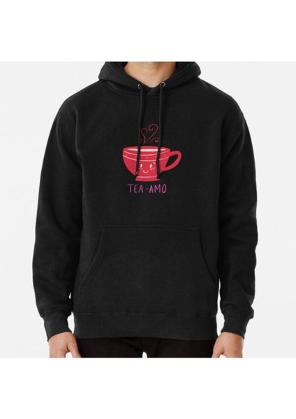 Unisex Tea-Amo Baskılı Sweatshirt