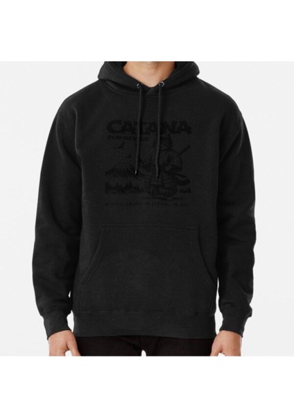 Unisex Catana Ready To Strike Black Baskılı Sweatshirt