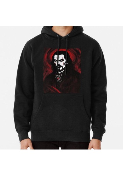 Unisex Vlad Dracul Vampire Baskılı Sweatshirt