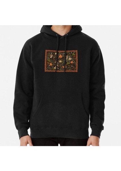 Unisex Mushroom Florals In Autumn Baskılı Sweatshirt