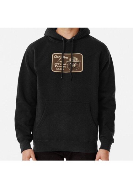 Unisex Vote Only You Can Prevent Fascist Liars Baskılı Sweatshirt
