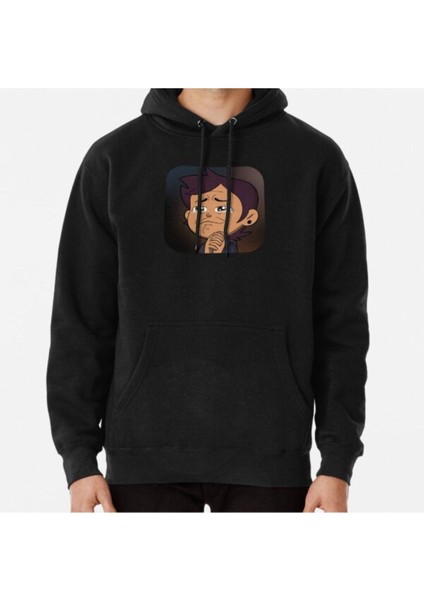 Unisex The Owl House Luz Noceda Baskılı Sweatshirt