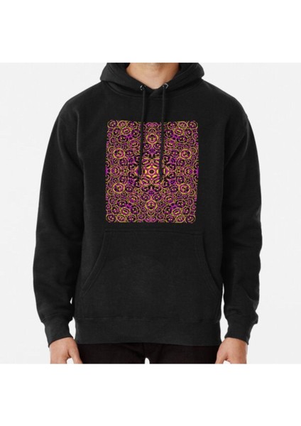 Unisex Cursed Kaleidoscope Duo Smiley 1 Baskılı Sweatshirt