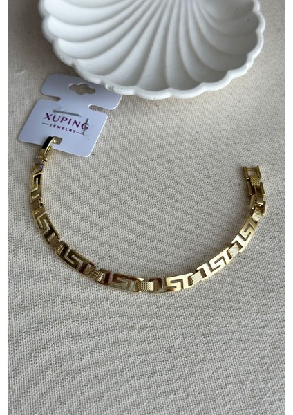Caprea 16 + 2 cm Xuping Grek Kadın Bileklik Kararmaz Kadın Xuping Bileklik fırsatları