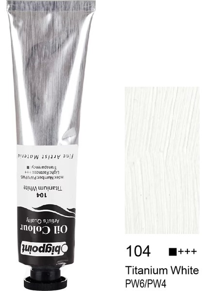 Yağlı Boya 200 ml Titanium White 104