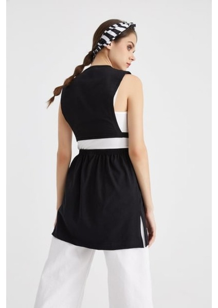 Siyah Yırtmaçlı Içlik Etek fiyatları