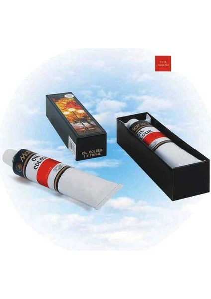 Yağlı Boya Orange Red E1385 313 170 ml