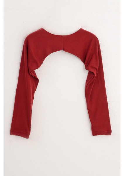 Pınkmark Kadın Içe Giyilen Tesettür Lacivert Bordo 2 Li Paket Bolero Bluz Kolluk MCPMBL25624