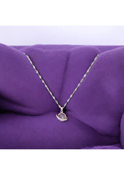 Silver Gezegen Kolye
