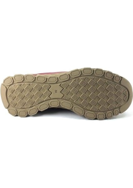 3585 Hakiki Deri Günlük Kadın Ayakkabı-Kırmızı fırsatları