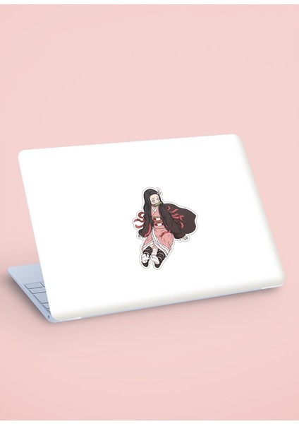 Zenitsu Agatsuma-Nezuko Kamado-Demon Slayer - 2li Sticker Set - Parlak Kağıt - Başarı Çıkartmaları- Süsleme Etiket fırsatları