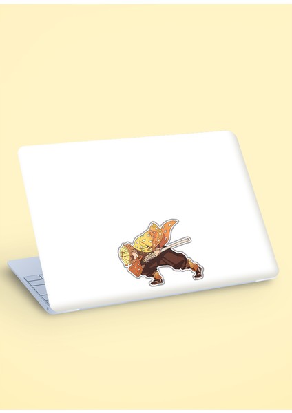 Zenitsu Agatsuma-Nezuko Kamado-Demon Slayer - 2li Sticker Set - Parlak Kağıt - Başarı Çıkartmaları- Süsleme Etiket indirimleri