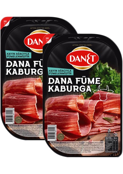 Dana Füme Kaburga I 70 G I 2'li