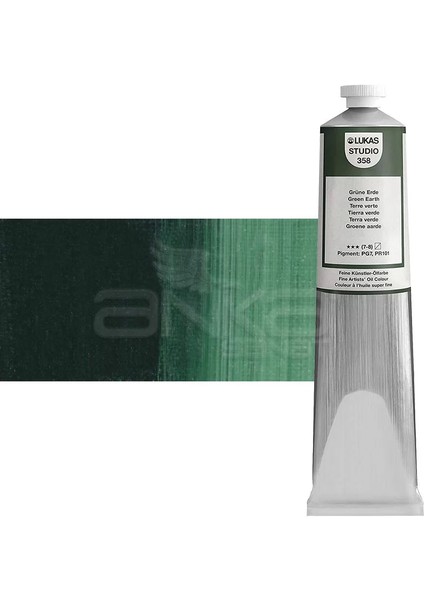 Studio Yağlı Boya 200 ml 358 Green Earth