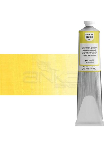 Studio Yağlı Boya 200 ml 210 Primary Yellow