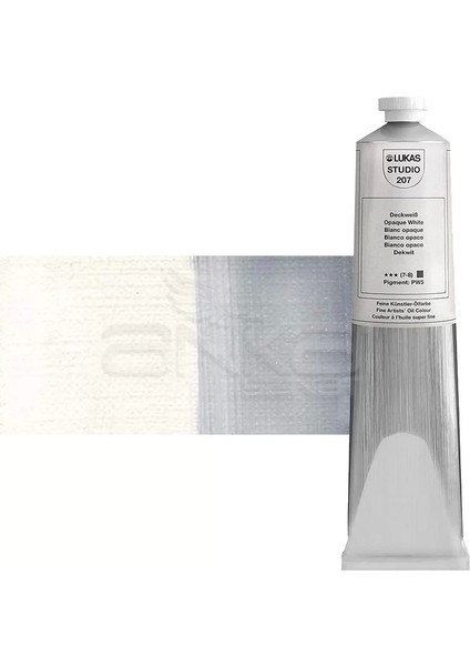Studio Yağlı Boya 200 ml 207 Opaque White