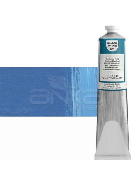 Studio Yağlı Boya 200 ml 321 Cerulean Blue