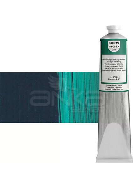 Studio Yağlı Boya 200 ml 354 Viridian