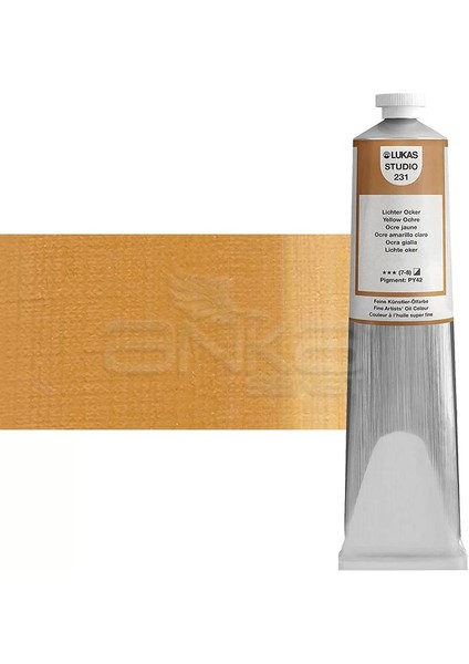 Studio Yağlı Boya 200 ml 231 Yellow Ochre Light