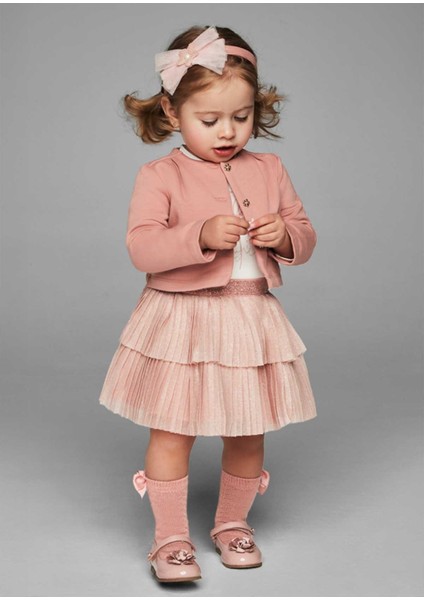 Kışlık Kız Bebek 3'lü Etekli Takım fiyatları