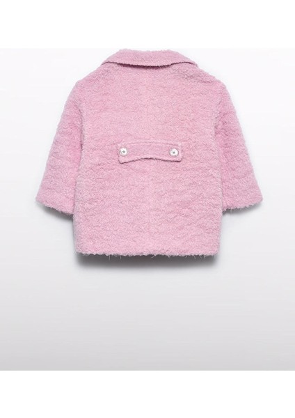 Kışlık Kız Çocuk Kaban Mont Kürklü - Pembe fiyatları