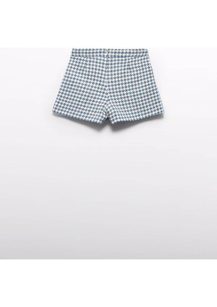 Kışlık Kız Çocuk Şort Etek - Mavi modelleri