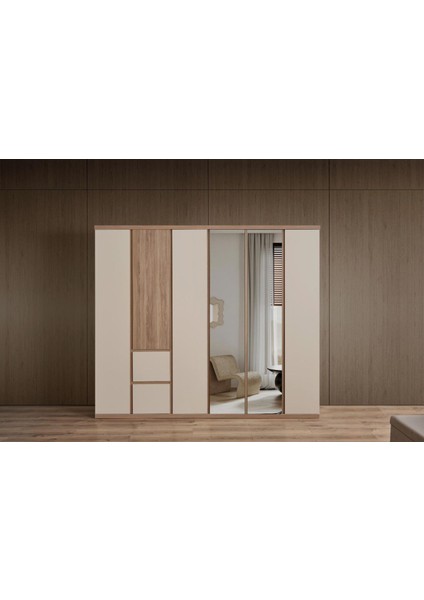 Biens 6 Kapılı Gardırop