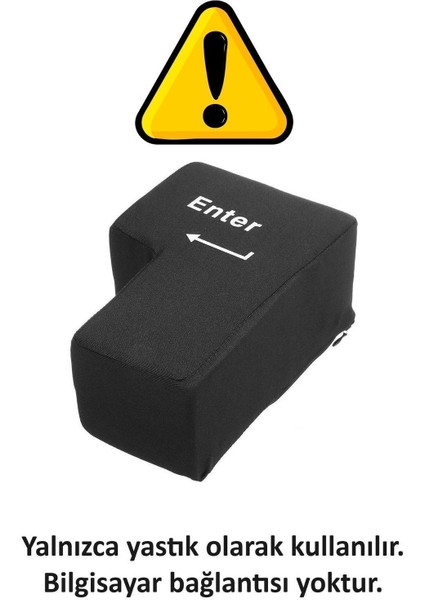 Enter Tuşu Yastık Dekoratif Kırlent Yolcu Yastığı fiyatları