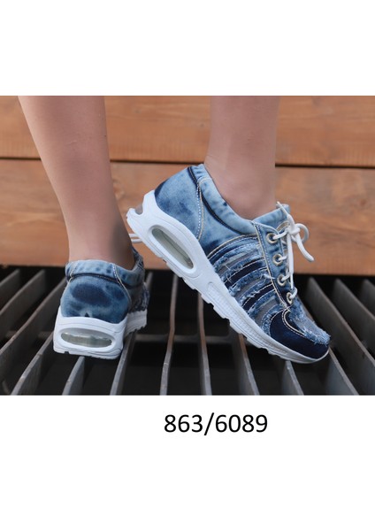 Kadın Kot Spor Ayakkabı Casual (Tam Kalıp) Jeonolog Shoes 836 fırsatları
