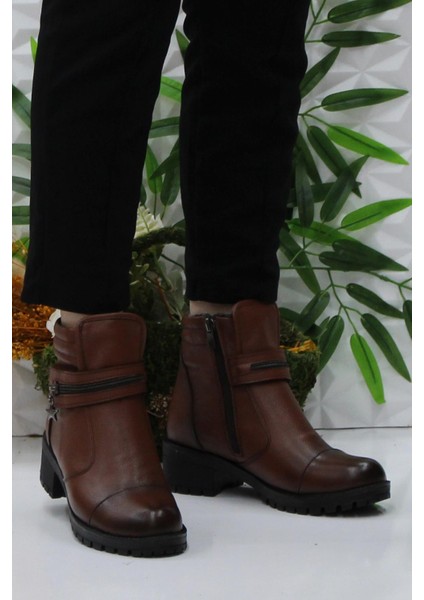 42836 Taba Orijinal Deri Içi Kürklü Kaymaz Taban Kadın Bot fiyatları