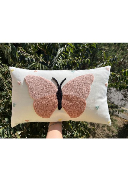 Bebek Dekoratif Kırlent/Bebek Takı Yastığı /Bebek Dekoratif Yastık Kılıfı/ Punch Nakışlı