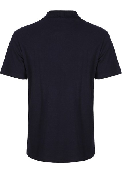 Polo Yaka Lacivert Kısa Kol Tshirt modelleri