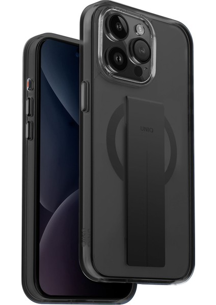 Iphone 15 Pro Uyumlu Kılıf Heldro Mag Serisi Magsafe Özellikli (Magclick™) Tutma Bandı (Flexgrip™)